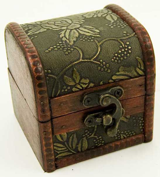 Box Wooden Chest 8X8X8cm