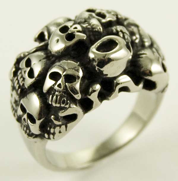 Ring Stainless Steel Skulls