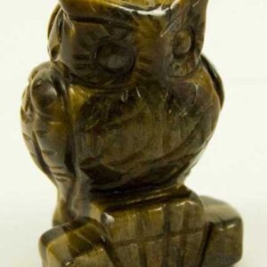 Owl Tiger Eye 2 Inch