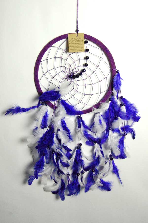 Dream Catcher Plain Purple 21.5cm