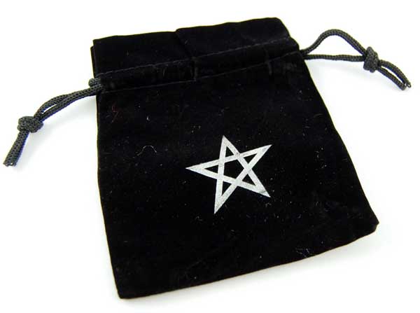 Pouch Pentagram 10x12cm 5pcs