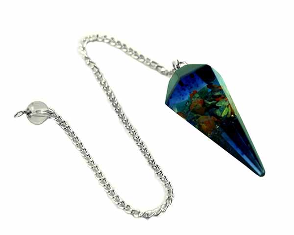 Pendulum Orgone Cut Dark Blue Mix
