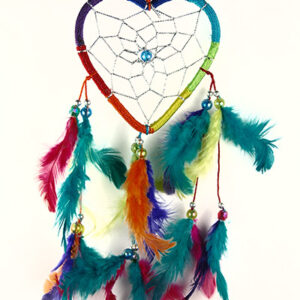 Dream Catcher Heart Rainbow