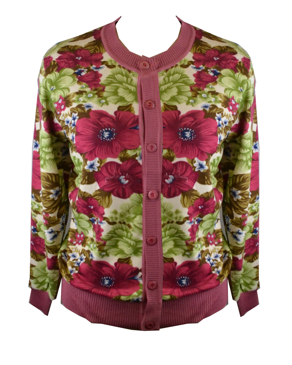 Cardigan Knitted D Purple One