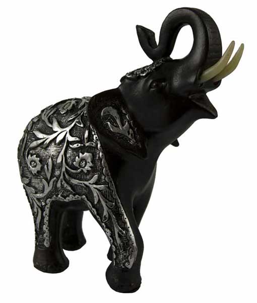 Elephant Silver Colour Design