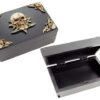 Skull Wooden Box 15.2X10X7.5cm