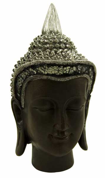 Thai Buddha Head 14X14X25.5cm