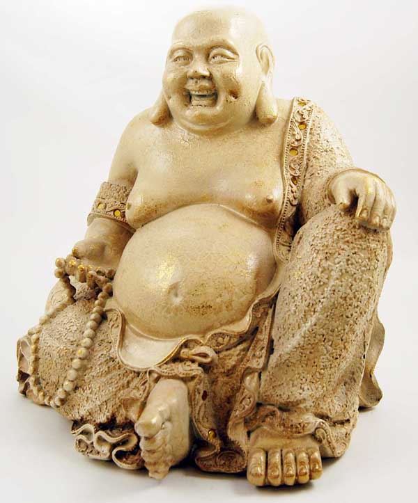 Buddha With Beads Sitting Natural