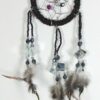 Dream Catcher Beaded Mirrors Black 5cm