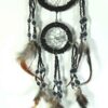 Dream Catcher Beaded Black 5cm