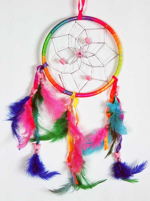 Dream Catcher Rainbow 5 Inch
