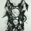 Dream Catcher Black 16cm