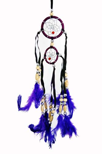 Dream Catcher Purple 2 Circles