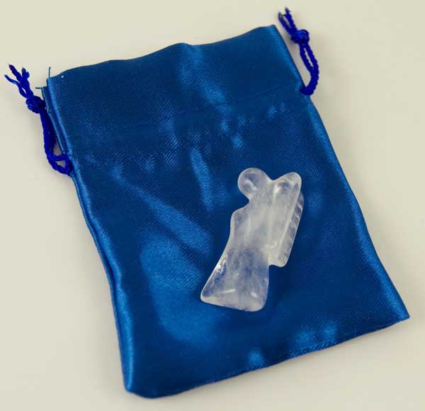 Stone Clear Quartz Wish Angel