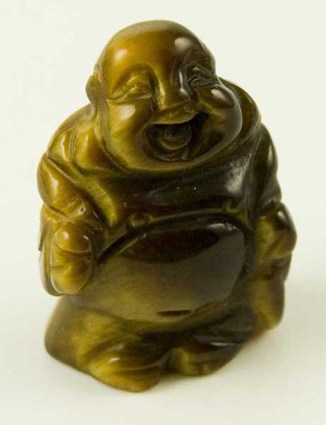 Figurine Buddha Tiger Eye