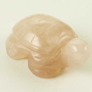 Turtle Rose Quartz 40mm