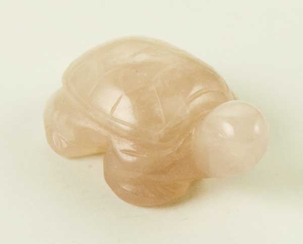 Turtle Rose Quartz 40mm