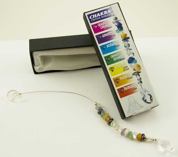 Crystal Suncatcher Chakra L20.5cm