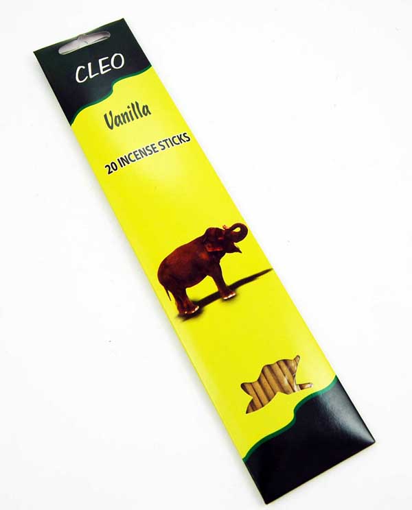 Incense Stick Elephant Vanilla 6 Packs