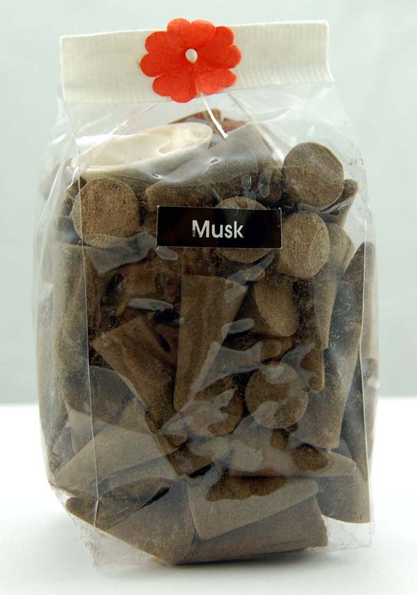 Incense Cones Musk 100pcs