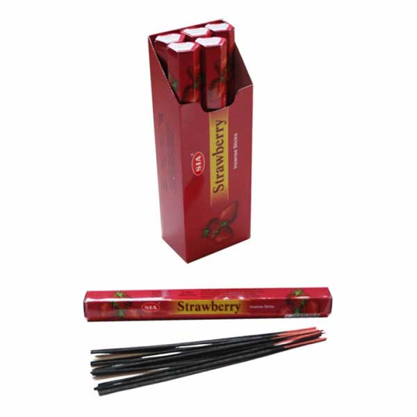 Incense Sticks Sia Hexagonal Strawberry