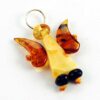 Ring Amber Green 2 Rectangle