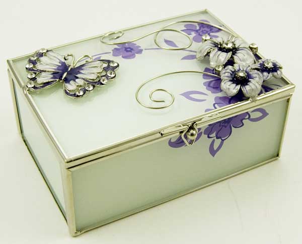 Jewellery Box Glass L11XW7cm