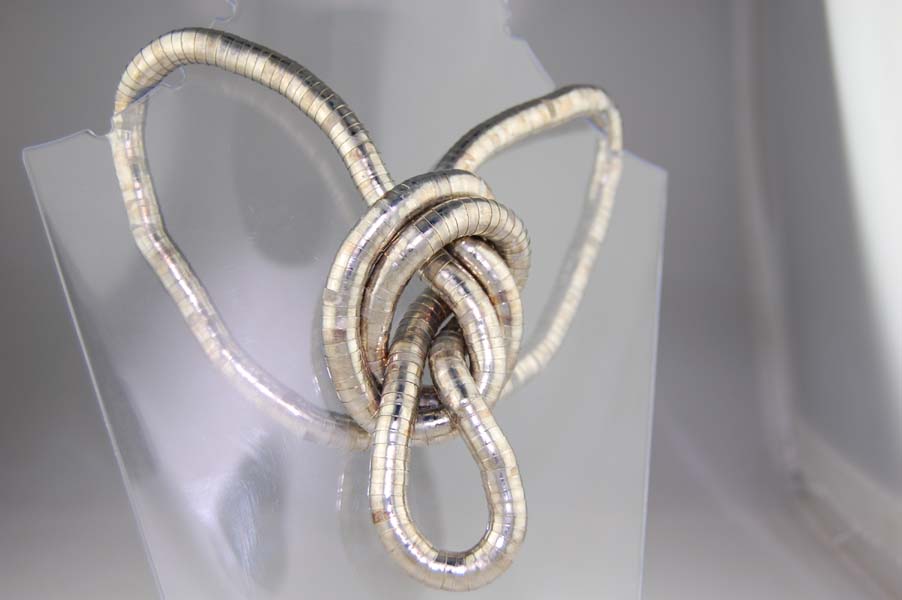Necklace Snake 8mm Silver Colour