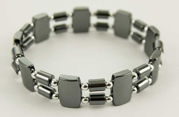 Bracelet Hematite Elasticated