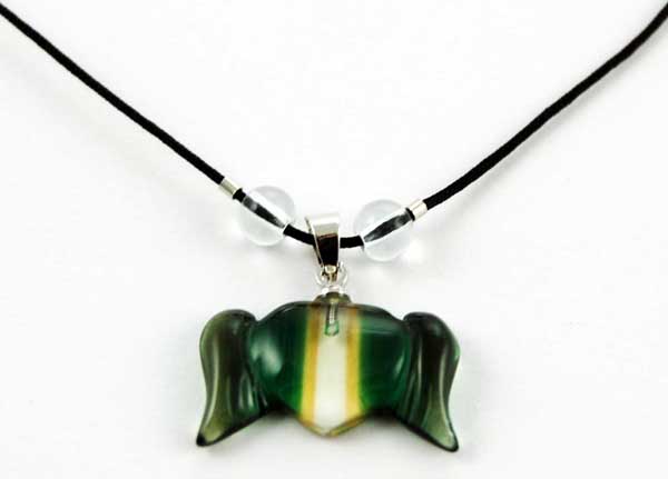 Pendant Heart With Wings Crystal