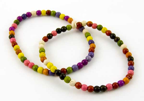 Bracelet Mixed Howlite 7.5 Inch