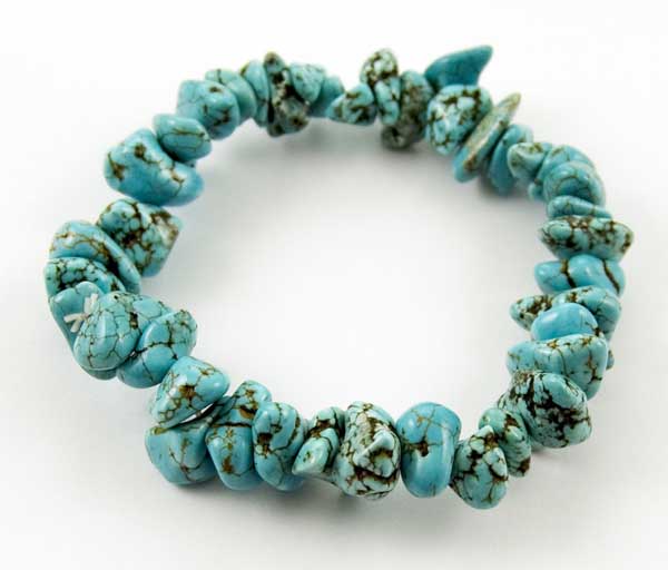 Bracelet Chip Turquoise Colour