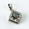 Pendant Silver Cz Elephant