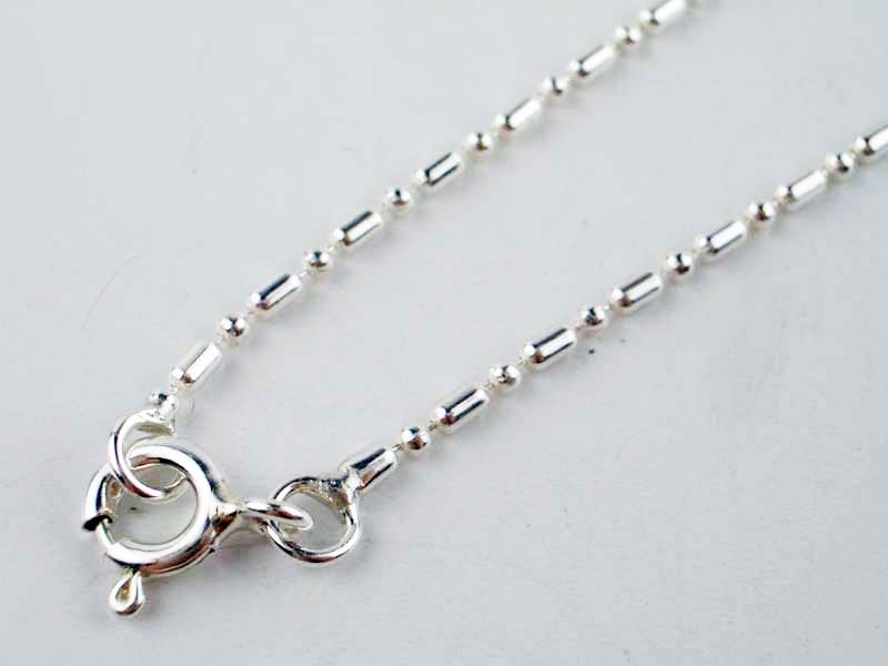 Silver Chain Tubes 16 Inch