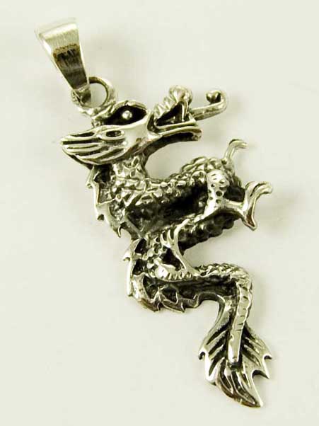 Pendant Silver Dragon L4.5cm