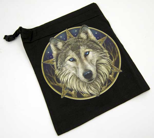 Bag For Tarot Wolf 20X24cm 2pcs