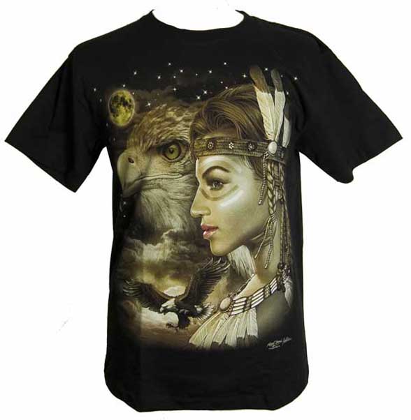 T-Shirt Medium Indian Lady
