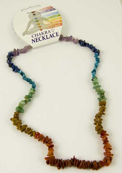 Necklace Chakra Chip Beads