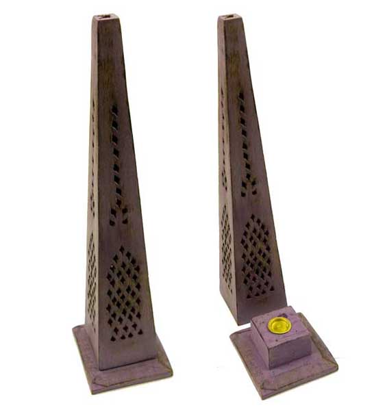 Incense Holder Tower Purple