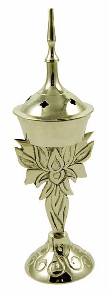 Incense Cone Holder Lotus Flower