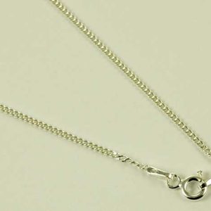 Silver Chain Curb 20 Inch